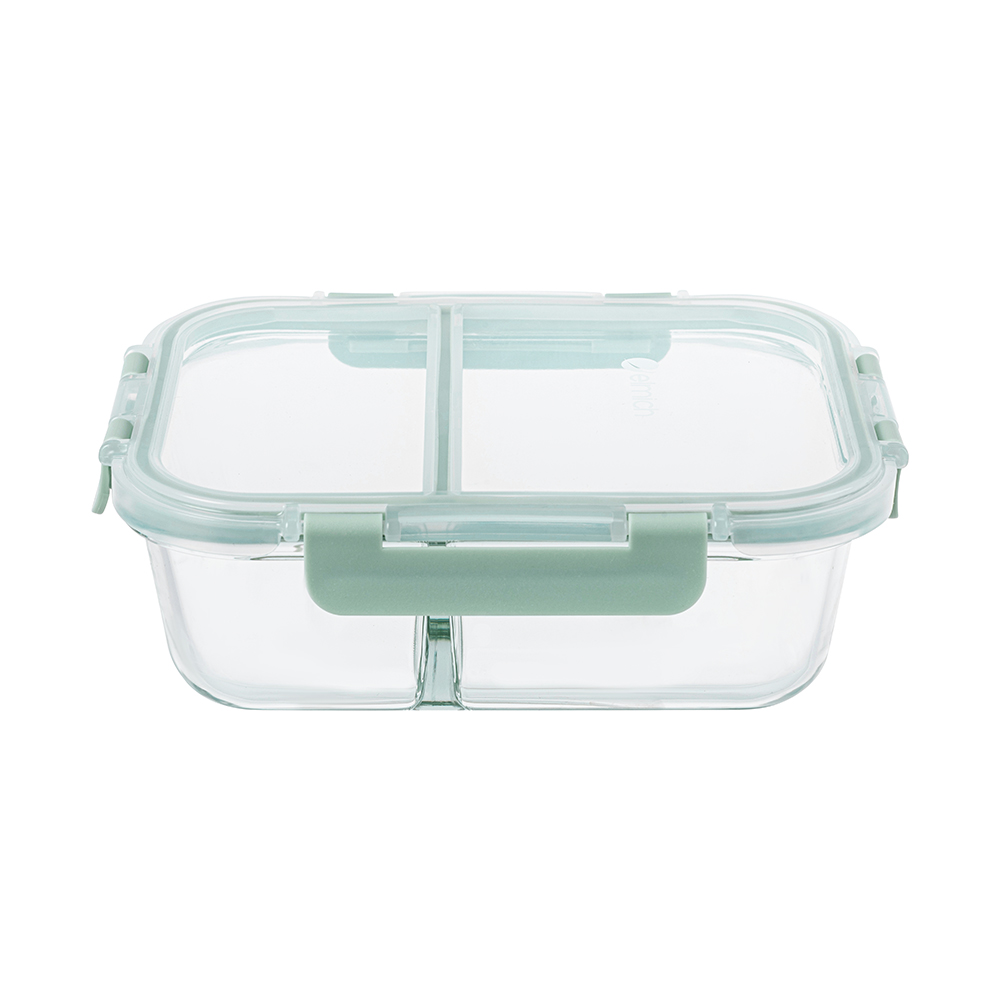 Hộp cơm thủy tinh 2 ngăn Elmich EL1445 dung tích 980ml