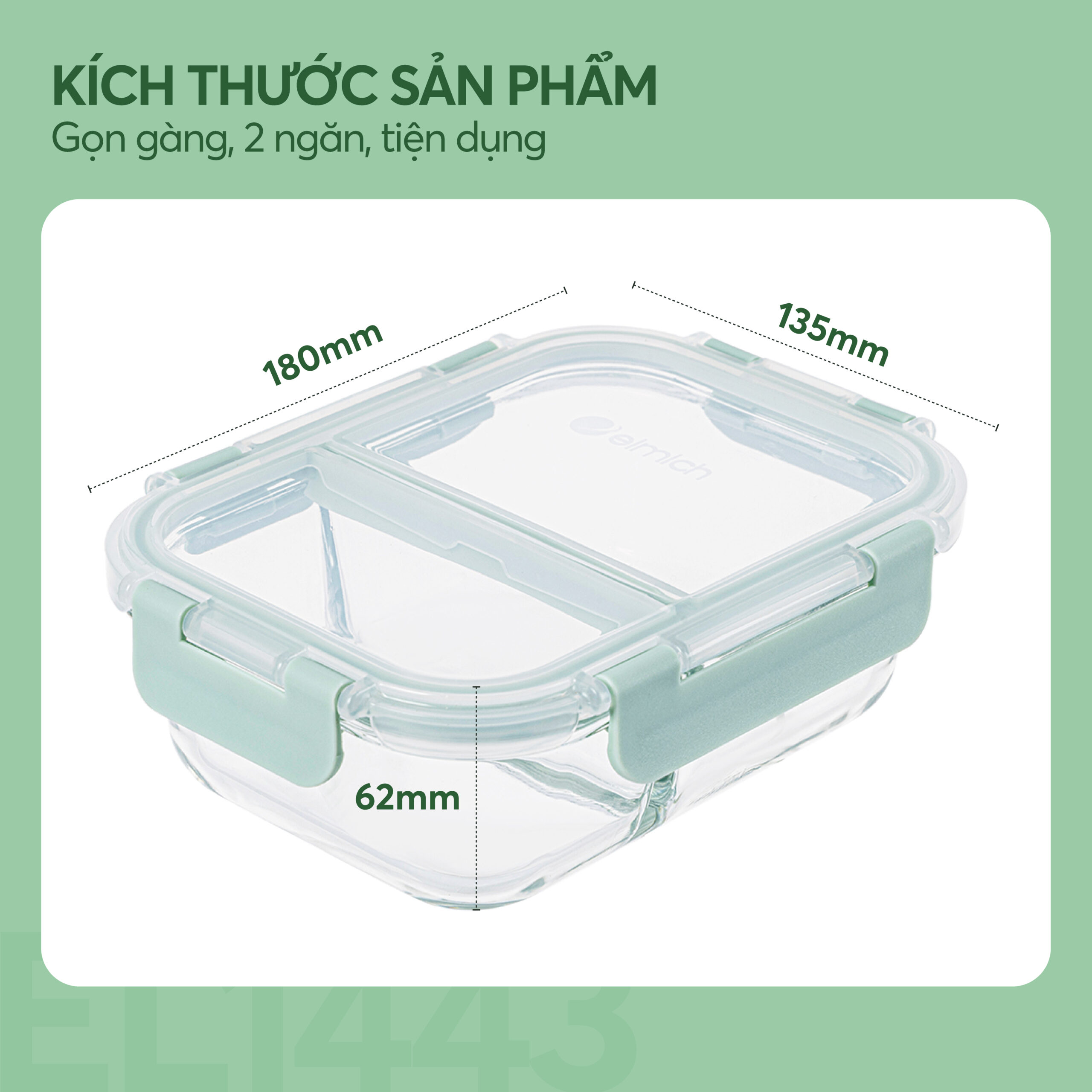 Hộp Cơm El1443 07