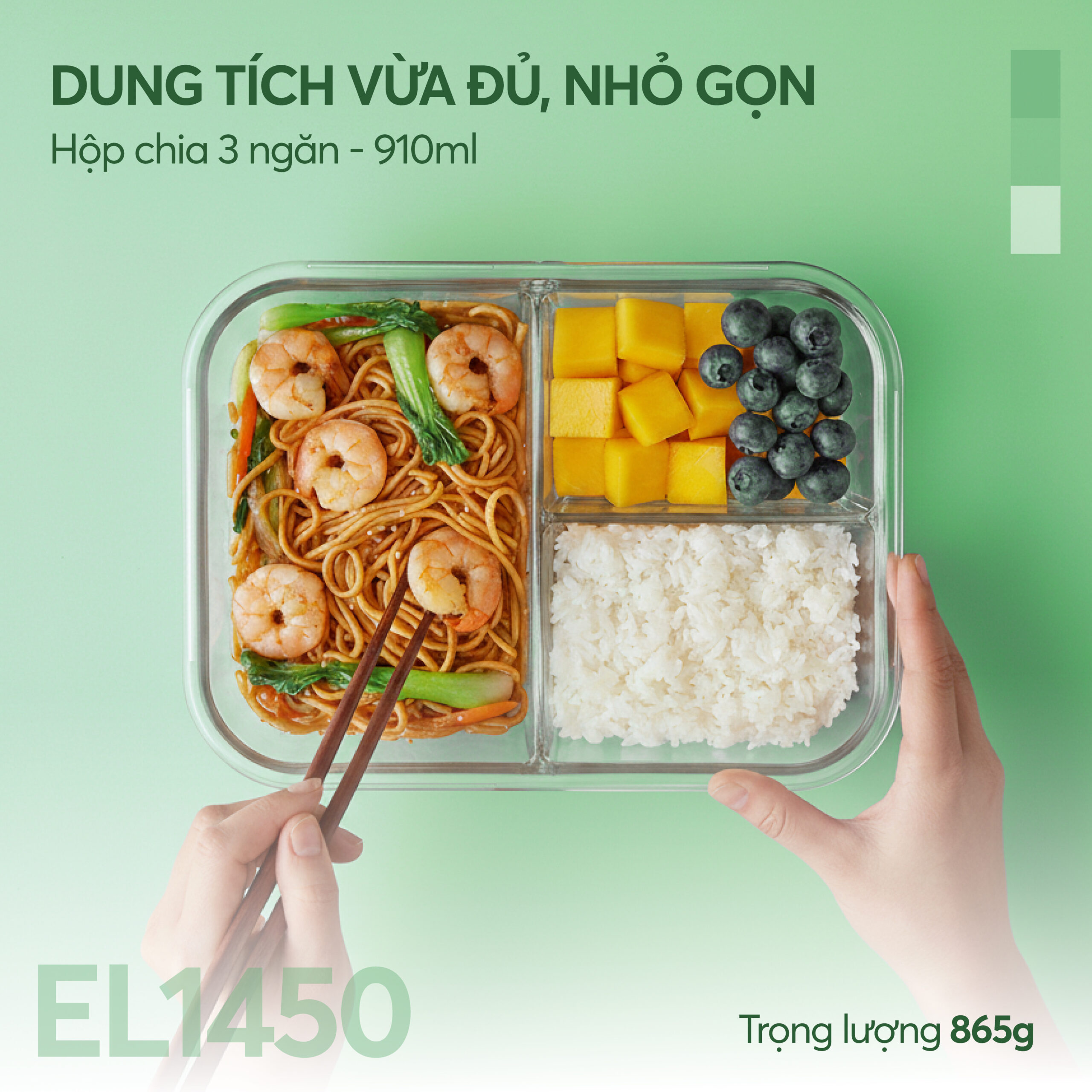 Hộp Cơm El1450 20