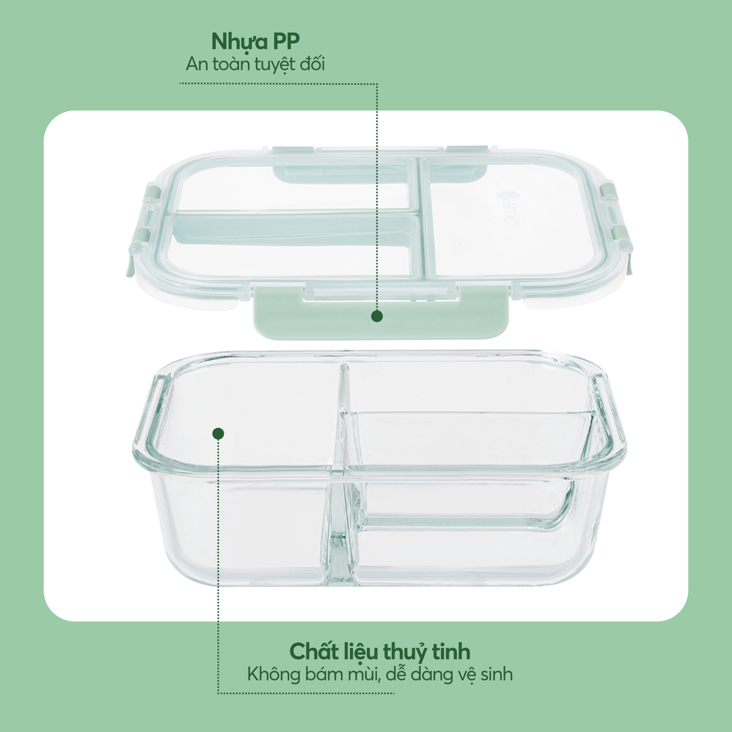 Hộp Cơm El1450 23