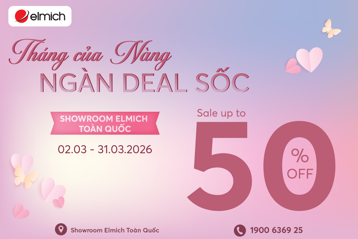RỰC RỠ 8/3 CÙNG ELMICH – ĐÓN THÁNG CỦA NÀNG, NHẬN NGÀN DEAL SỐC!