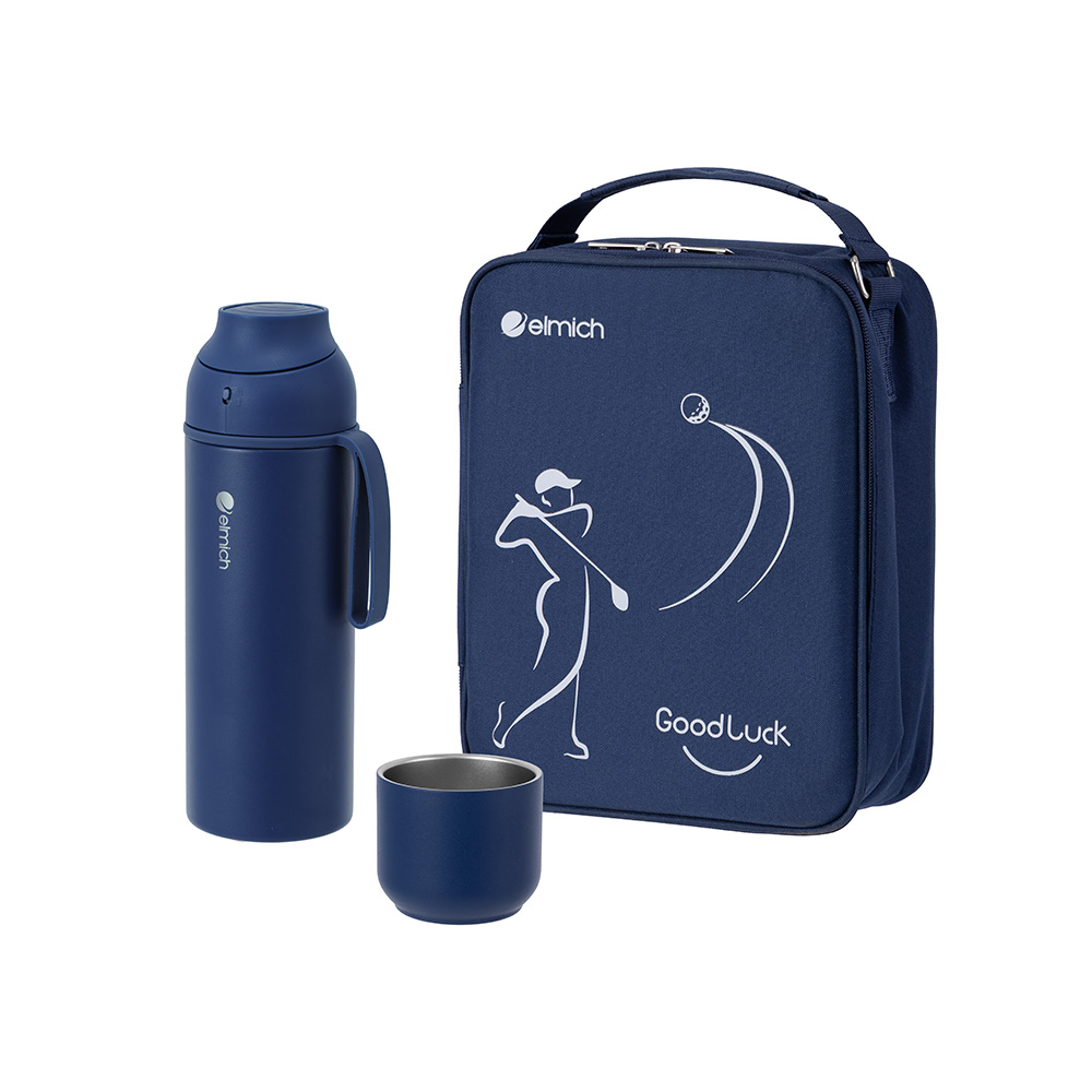 Bộ bình giữ nhiệt thể thao Elmich EL8389NB kèm túi