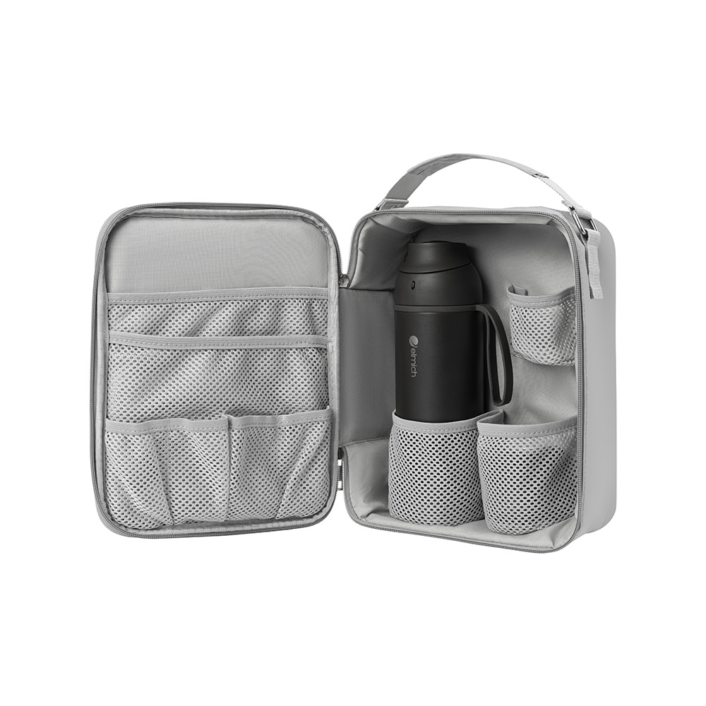 Bộ bình giữ nhiệt thể thao Elmich EL8389BK kèm túi