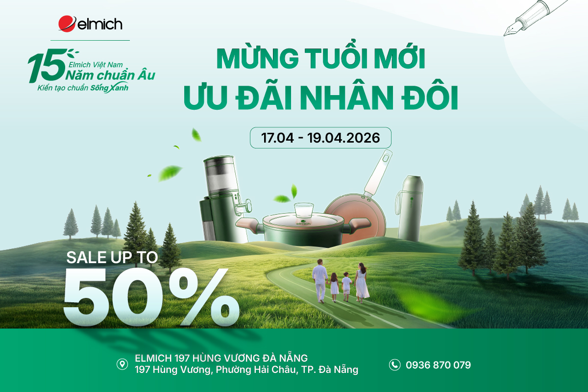 [ELMICH HÙNG VƯƠNG ĐÀ NẴNG] ĐÓN MỪNG TUỔI MỚI – ƯU ĐÃI NHÂN ĐÔI!