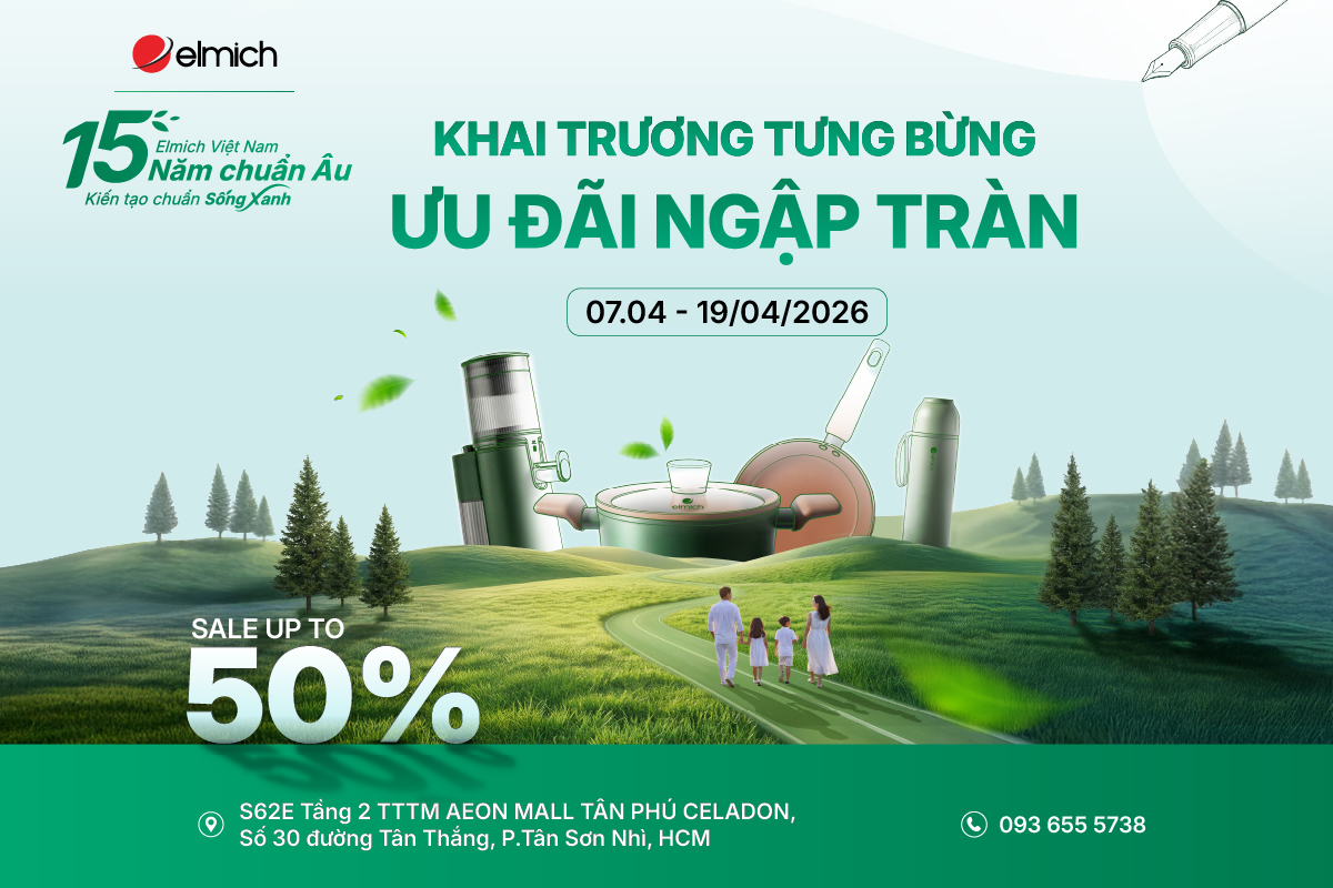 [ELMICH x AEON TÂN PHÚ] KHAI TRƯƠNG TƯNG BỪNG – ƯU ĐÃI NGẬP TRÀN