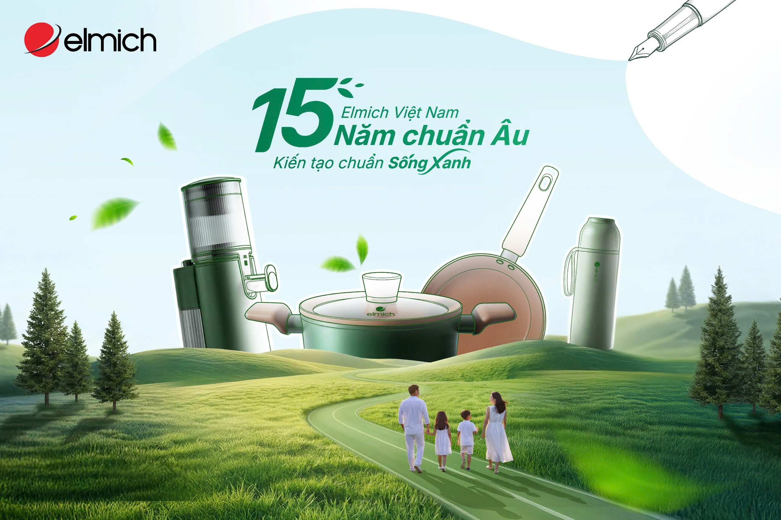 Từ chuẩn Âu đến chuẩn sống xanh: Hành trình 15 năm của Elmich tại Việt Nam