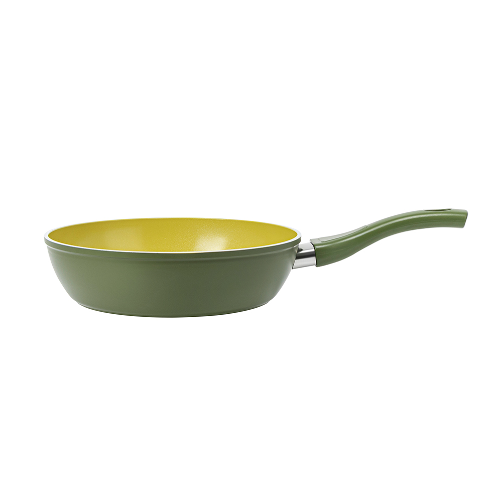 Chảo chống dính ceramic Elmich Plus Olive size 28cm
