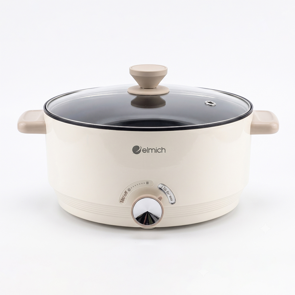 Nồi lẩu điện Elmich Daily dung tích 4.0L