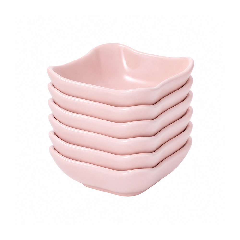 Bộ 6 bát nước chấm Porcelain Elmich Plus 2324094 dung tích 135ml